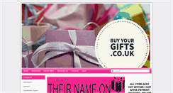 Desktop Screenshot of buyyourgifts.co.uk